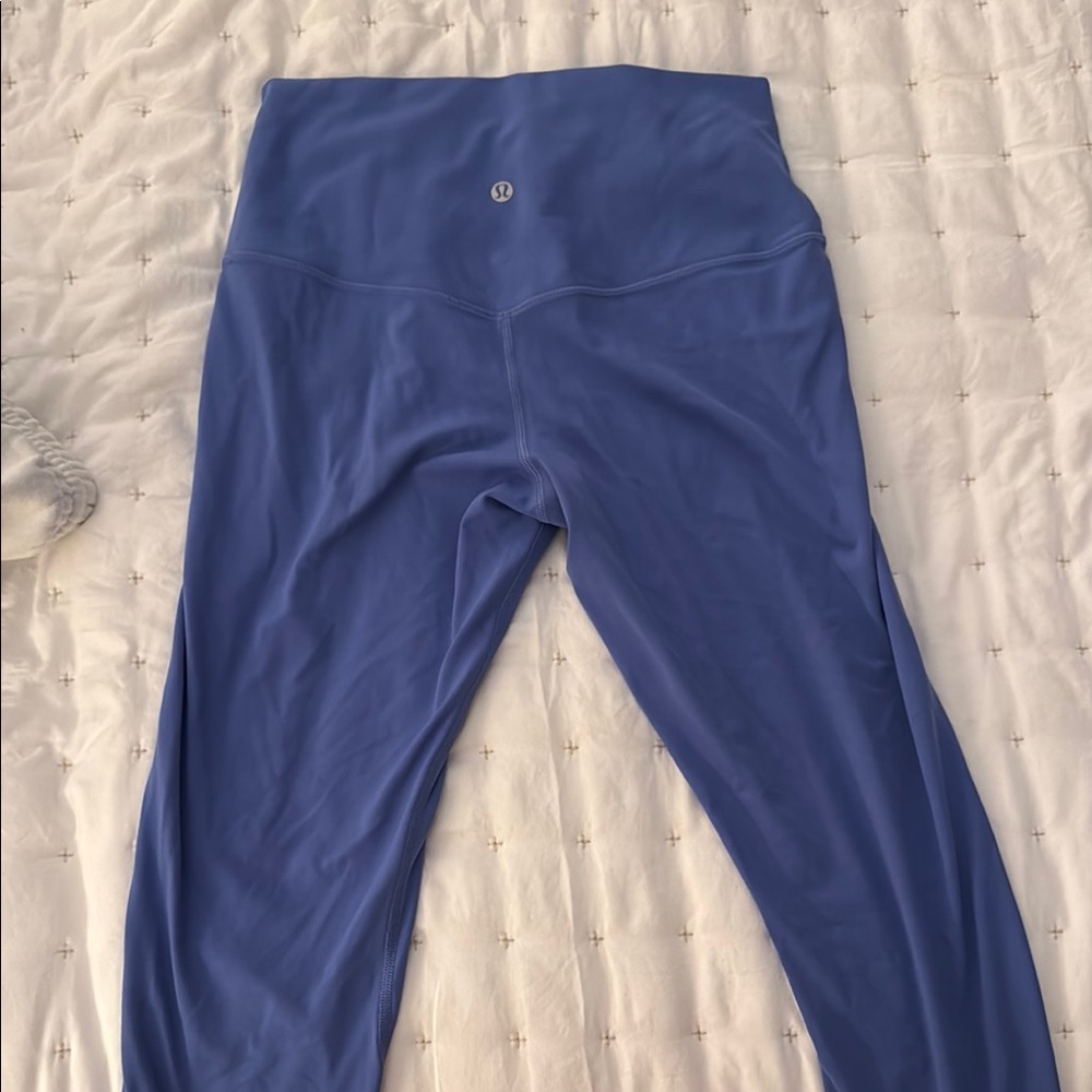 Lululemon Athletica Blue Leggings 28" Length